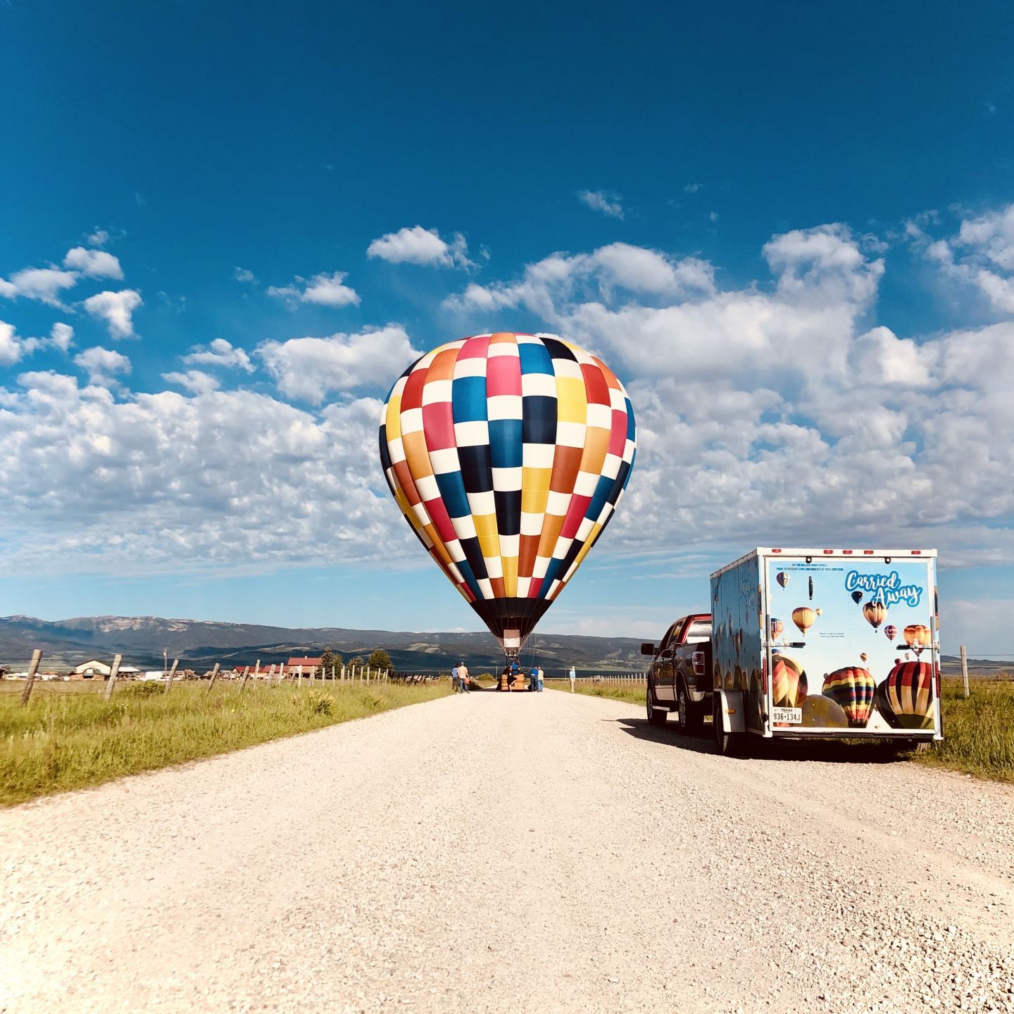 hot air balloon